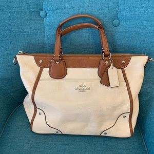Coach medium handbag.